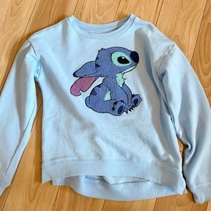 Disney Stitch sweatshirt size 10/12. Great condition, smoke free home.